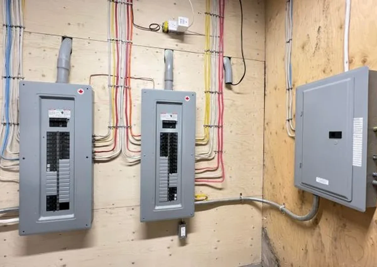 Travaux de panneau électrique